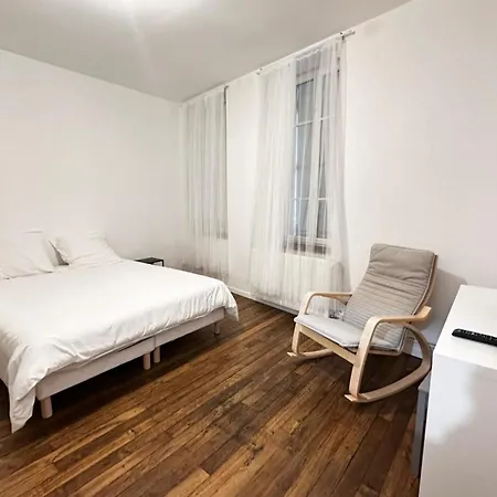 Grand Rénové Spacieux Jardin 8pers Wifi 아파트 몽뤼꽁